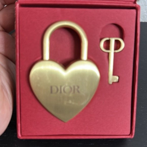 EC- never used-Christian Dior lock and key- some scratches on front. - Picture 3 of 4